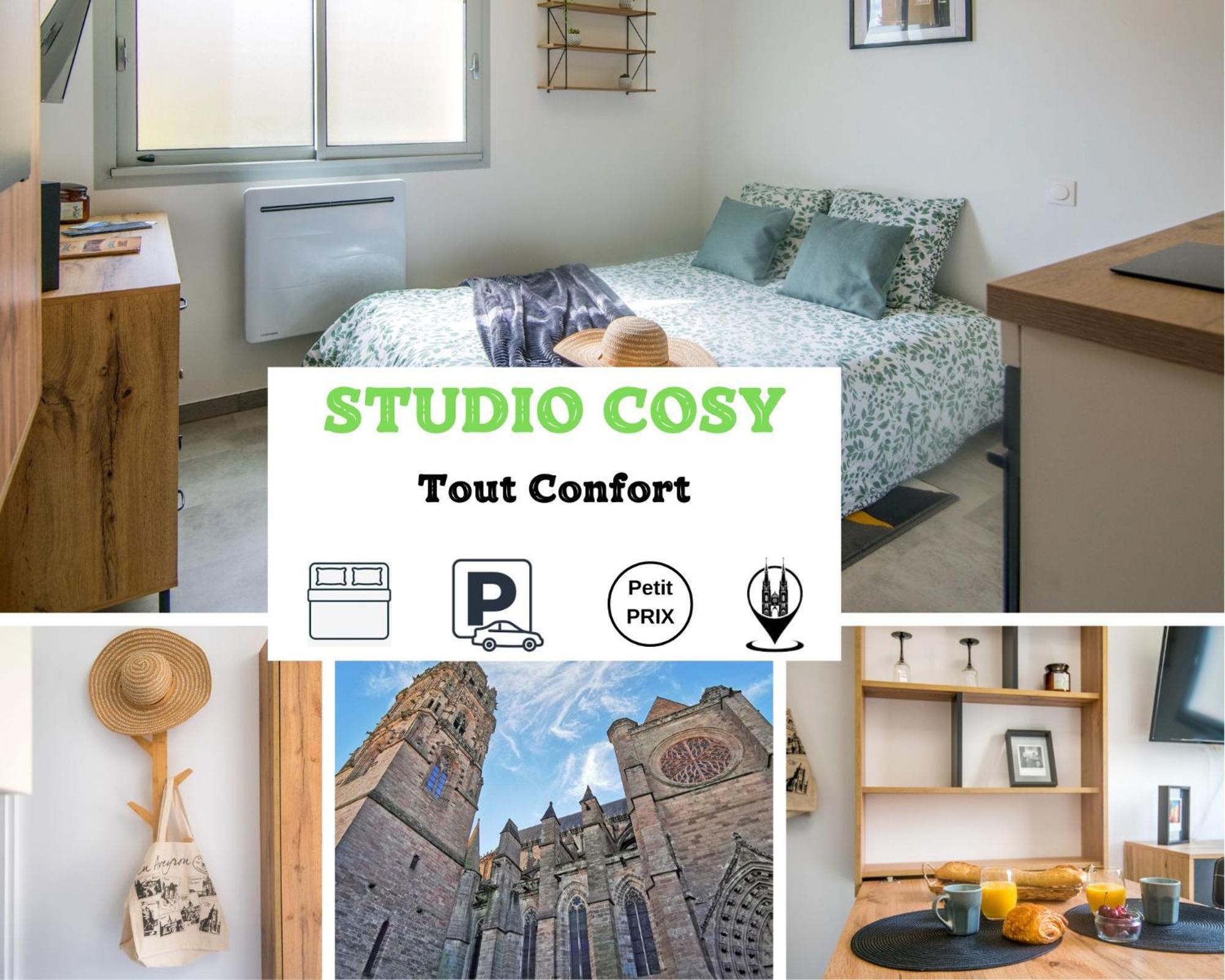 Studio Cosy - Tout Confort Rodez Luaran gambar